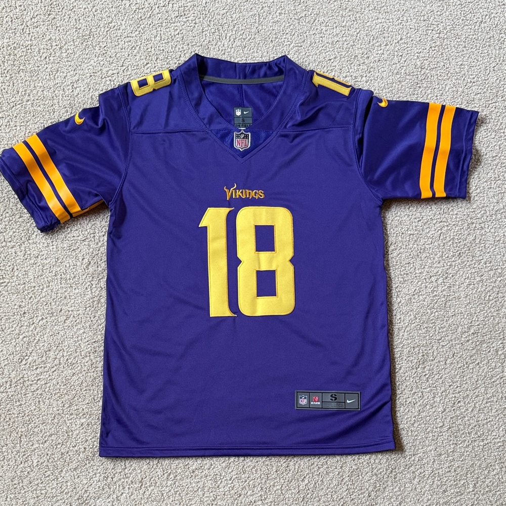 Nike Men’s Minnesota Vikings Justin Jefferson #18 Alternate Jersey